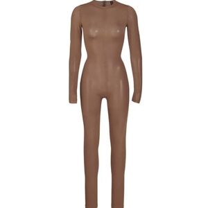 Skims full-length mesh bodysuit size extra small new with tags